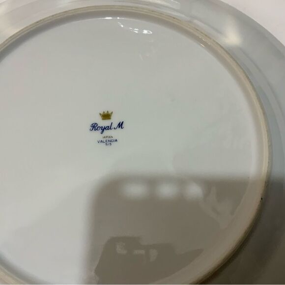 Set of 2 Valencia 515 By Royal M-Mita Japan 10.25” dinner Plate Excellent G5 - Picture 7 of 9